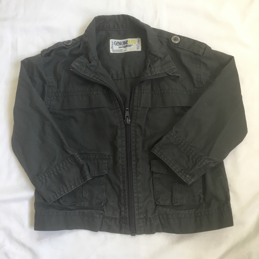 2T Boys Casual Gray Jacket